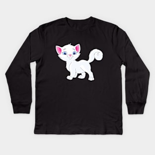 Cat Kids Long Sleeve T-Shirt